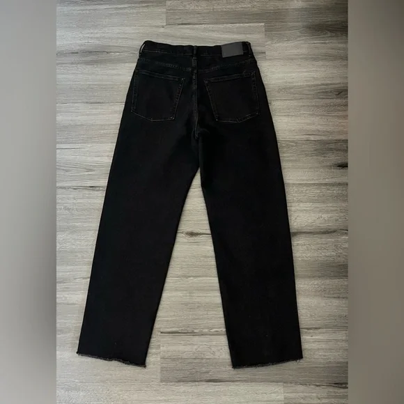 Everlane Women's The Way-High Jean Size 28 Long High-Rise Straight Leg Black - Picture 10 of 15